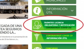 MUNICIPALES: EL LICENCIAMIENTO DE LOS GRUPOS DE RIESGO SE PUEDE TRAMITAR POR INTERNET